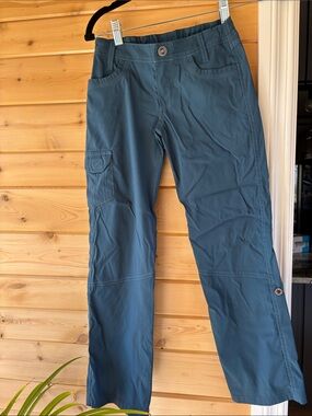 Kuhl Teal Blue Cargo Pants